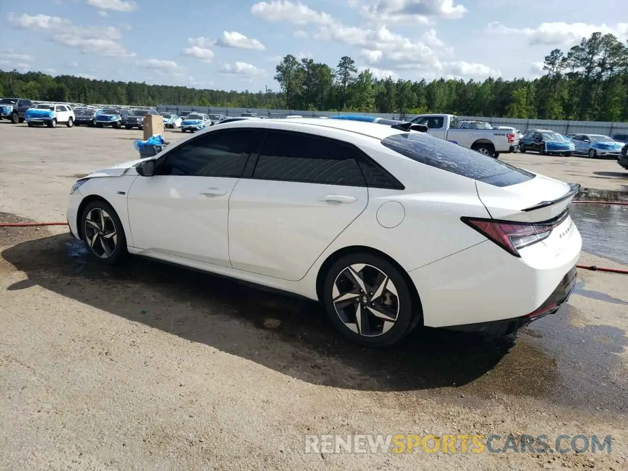 2 fotografías del automóvil dañado KMHLR4AF9NU304775 HYUNDAI ELANTRA 2022