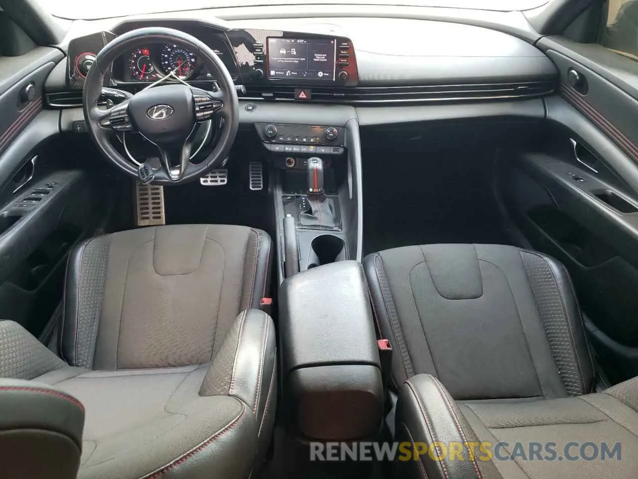 8 fotografías del automóvil dañado KMHLR4AF9NU304775 HYUNDAI ELANTRA 2022
