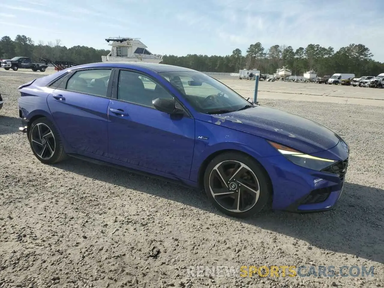 4 fotografías del automóvil dañado KMHLR4AFXNU226524 HYUNDAI ELANTRA 2022