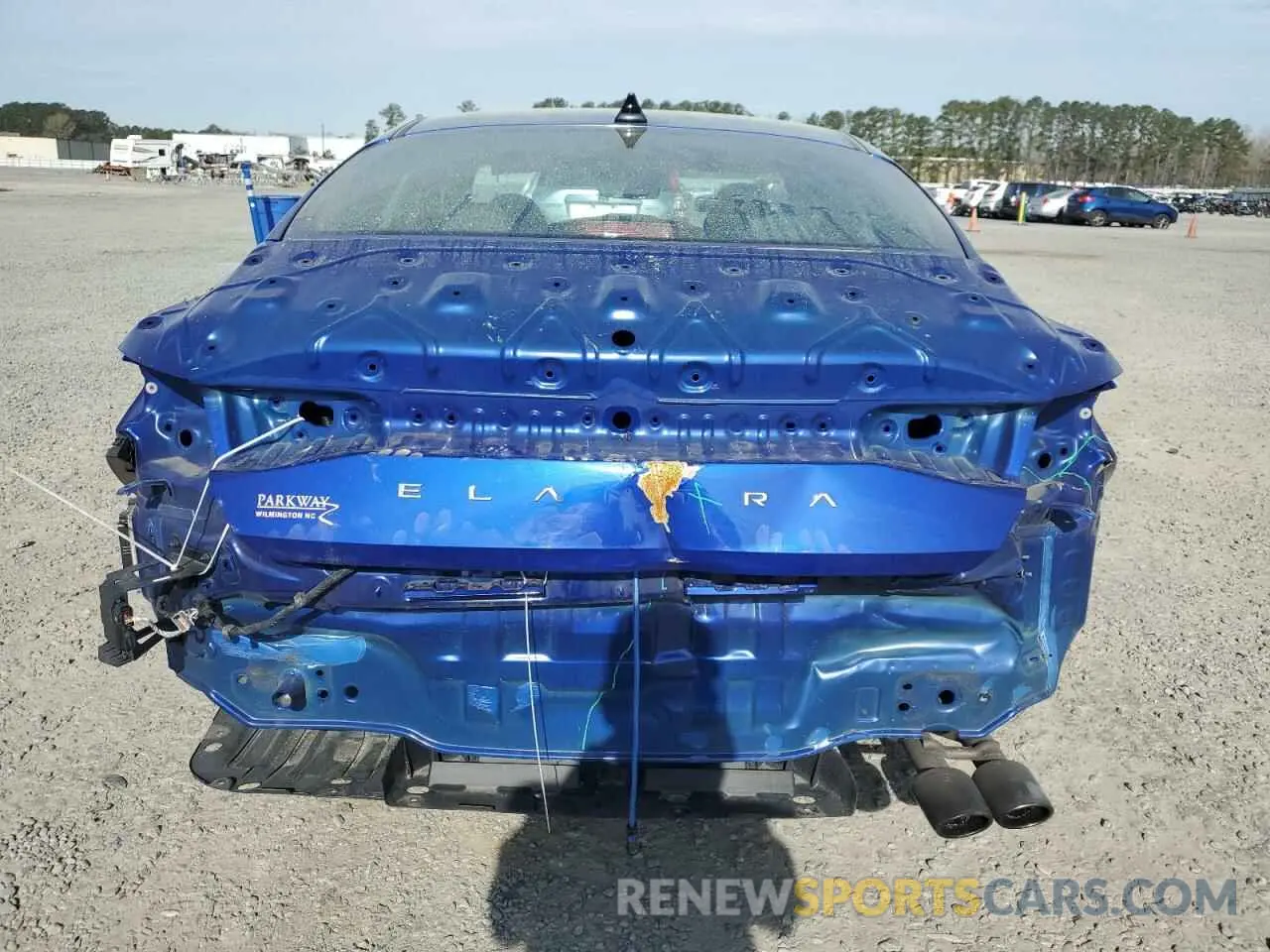 6 fotografías del automóvil dañado KMHLR4AFXNU226524 HYUNDAI ELANTRA 2022