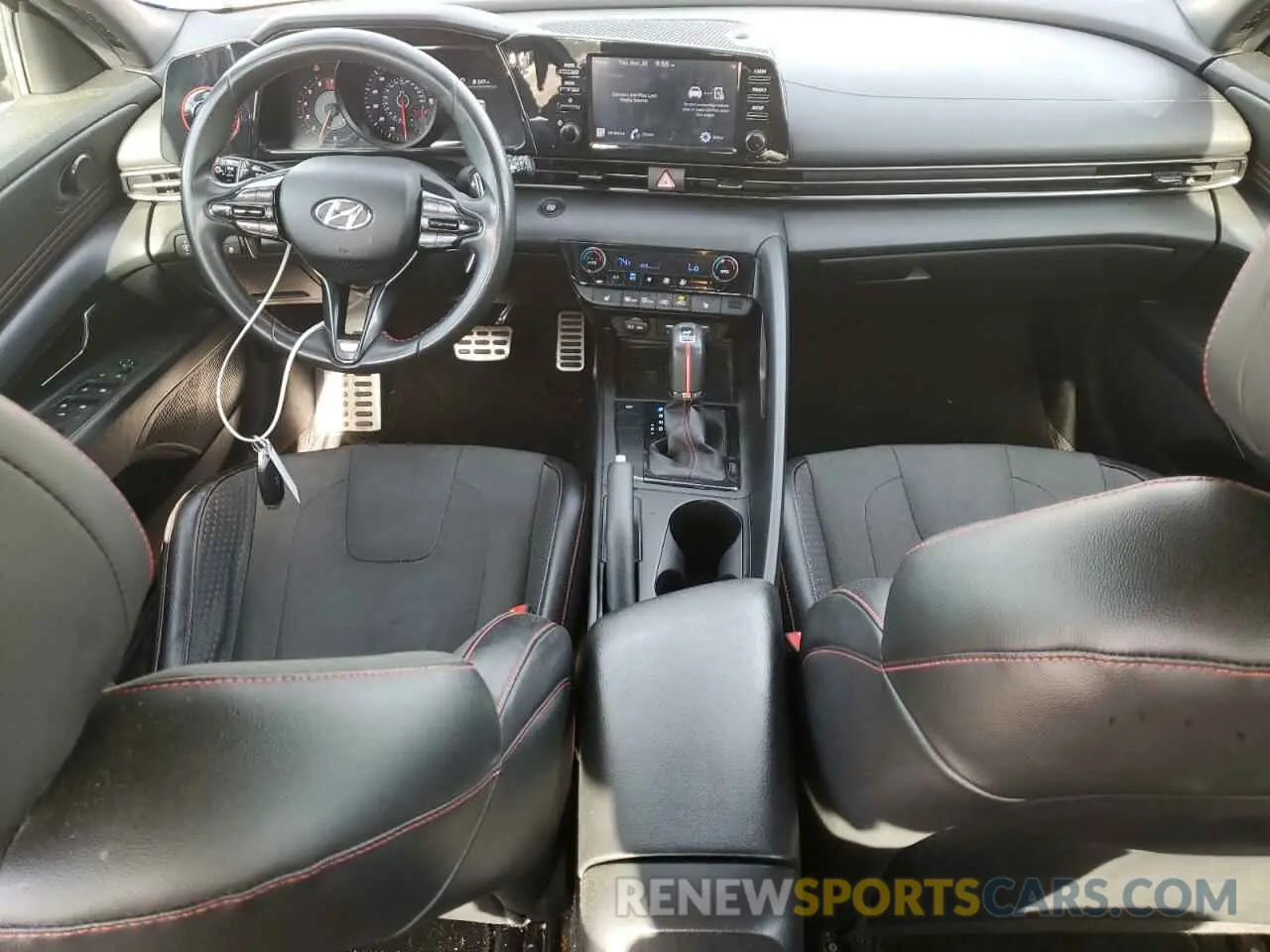 8 fotografías del automóvil dañado KMHLR4AFXNU226524 HYUNDAI ELANTRA 2022
