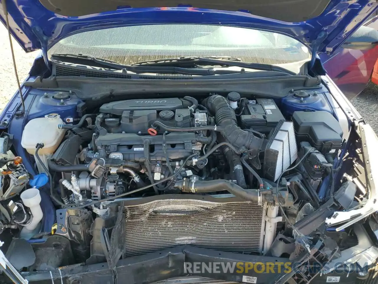 11 fotografías del automóvil dañado KMHLR4AFXNU236163 HYUNDAI ELANTRA 2022