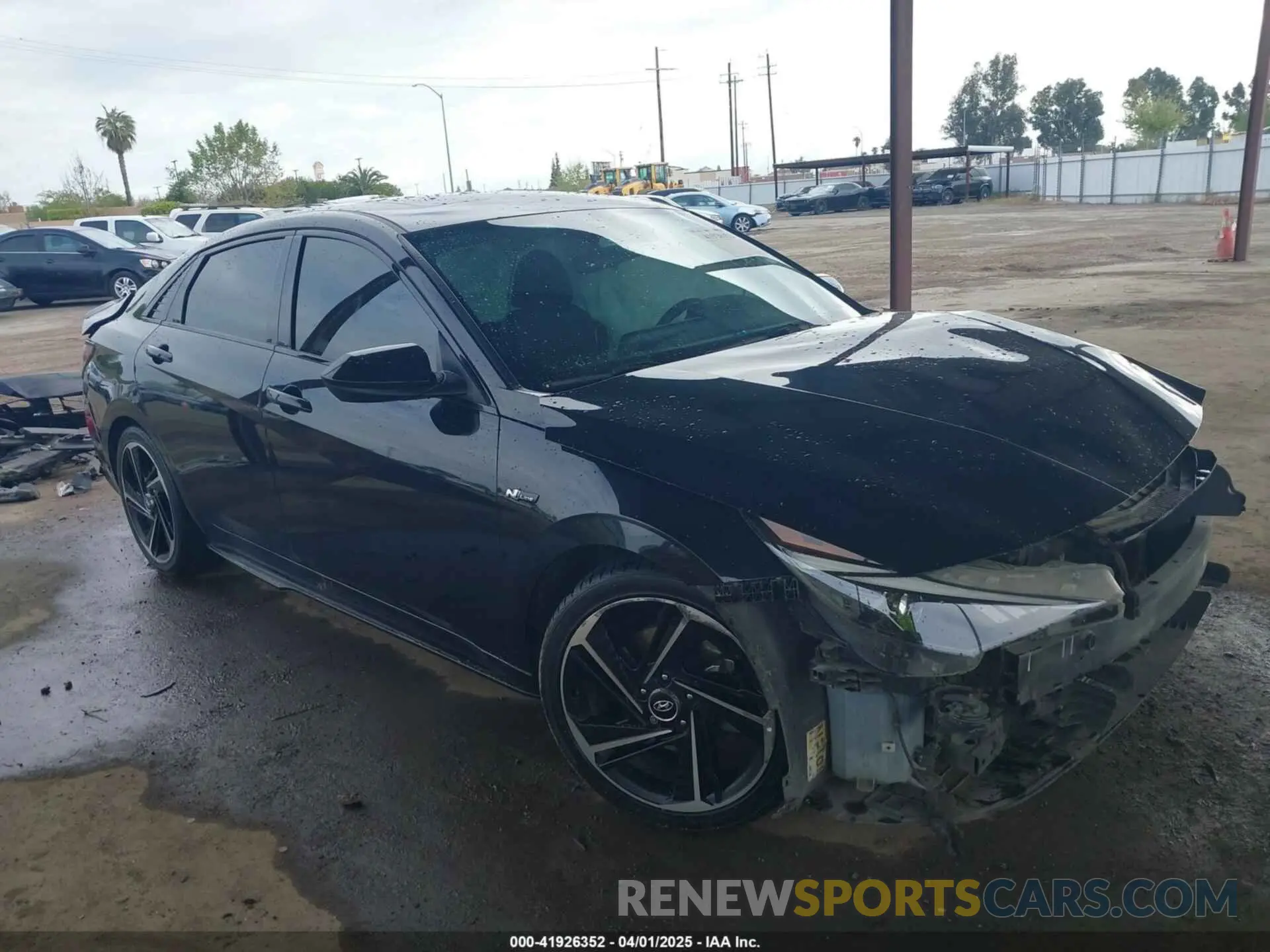 1 fotografías del automóvil dañado KMHLR4AFXNU239600 HYUNDAI ELANTRA 2022