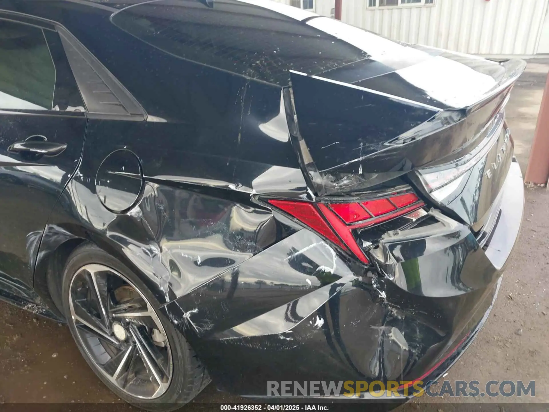 6 fotografías del automóvil dañado KMHLR4AFXNU239600 HYUNDAI ELANTRA 2022