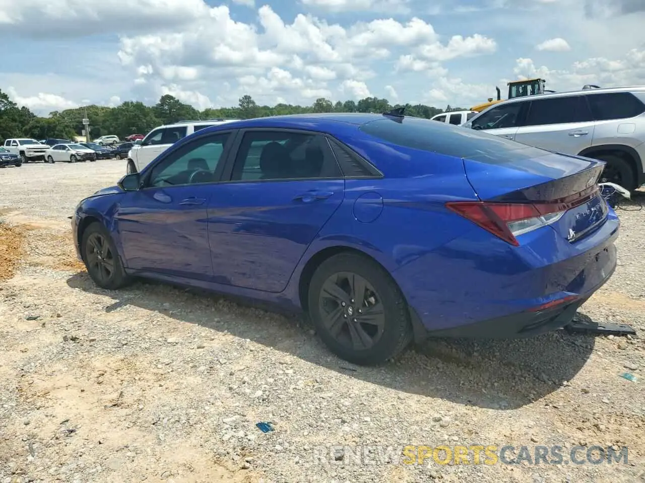 2 fotografías del automóvil dañado KMHLS4AG2NU306719 HYUNDAI ELANTRA 2022