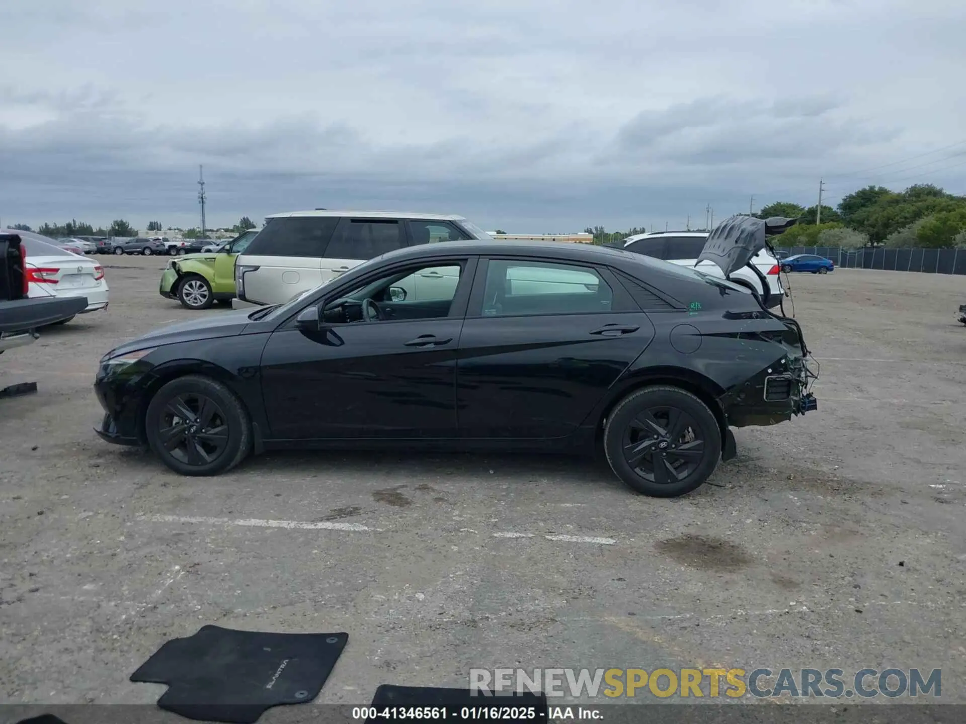 15 fotografías del automóvil dañado KMHLS4AG5NU218134 HYUNDAI ELANTRA 2022