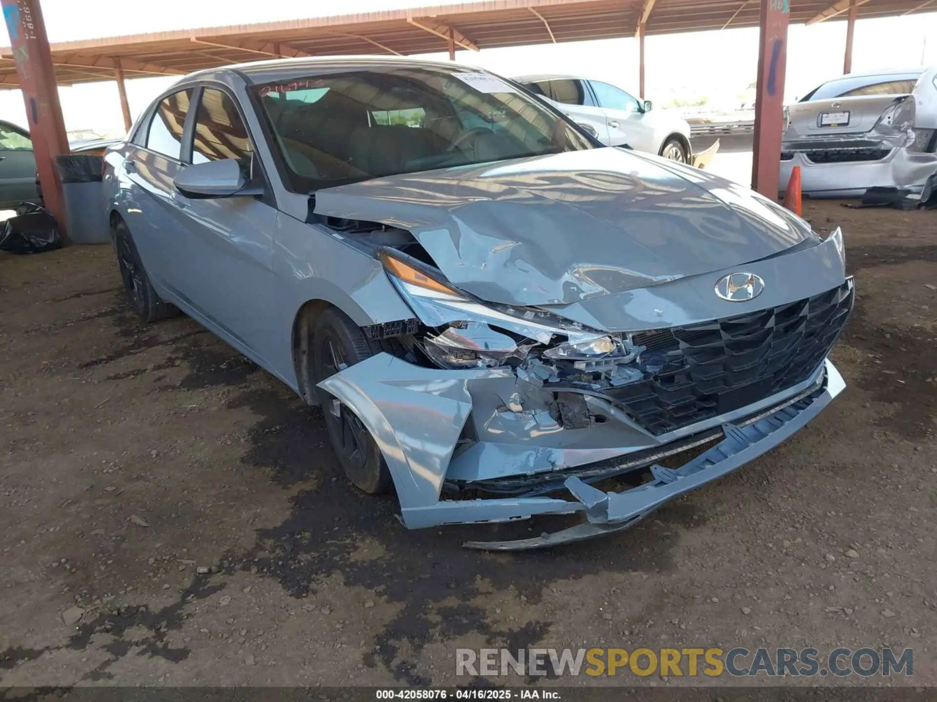 1 fotografías del automóvil dañado KMHLS4AG6NU216943 HYUNDAI ELANTRA 2022