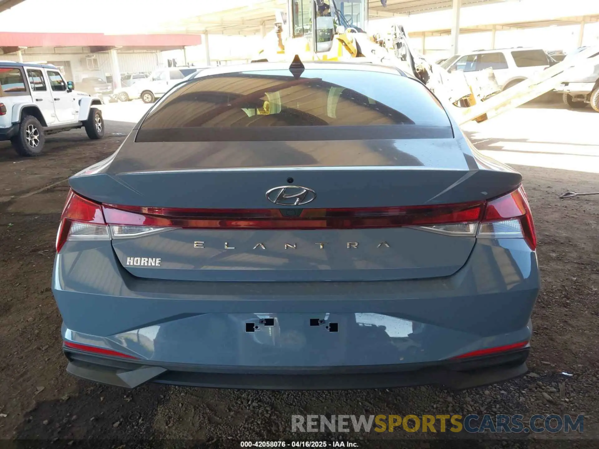 15 fotografías del automóvil dañado KMHLS4AG6NU216943 HYUNDAI ELANTRA 2022