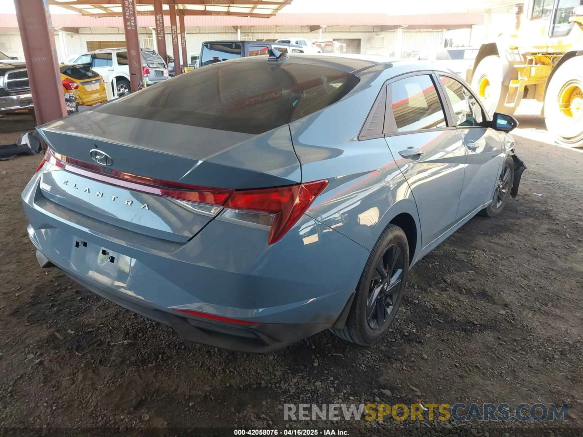 4 fotografías del automóvil dañado KMHLS4AG6NU216943 HYUNDAI ELANTRA 2022