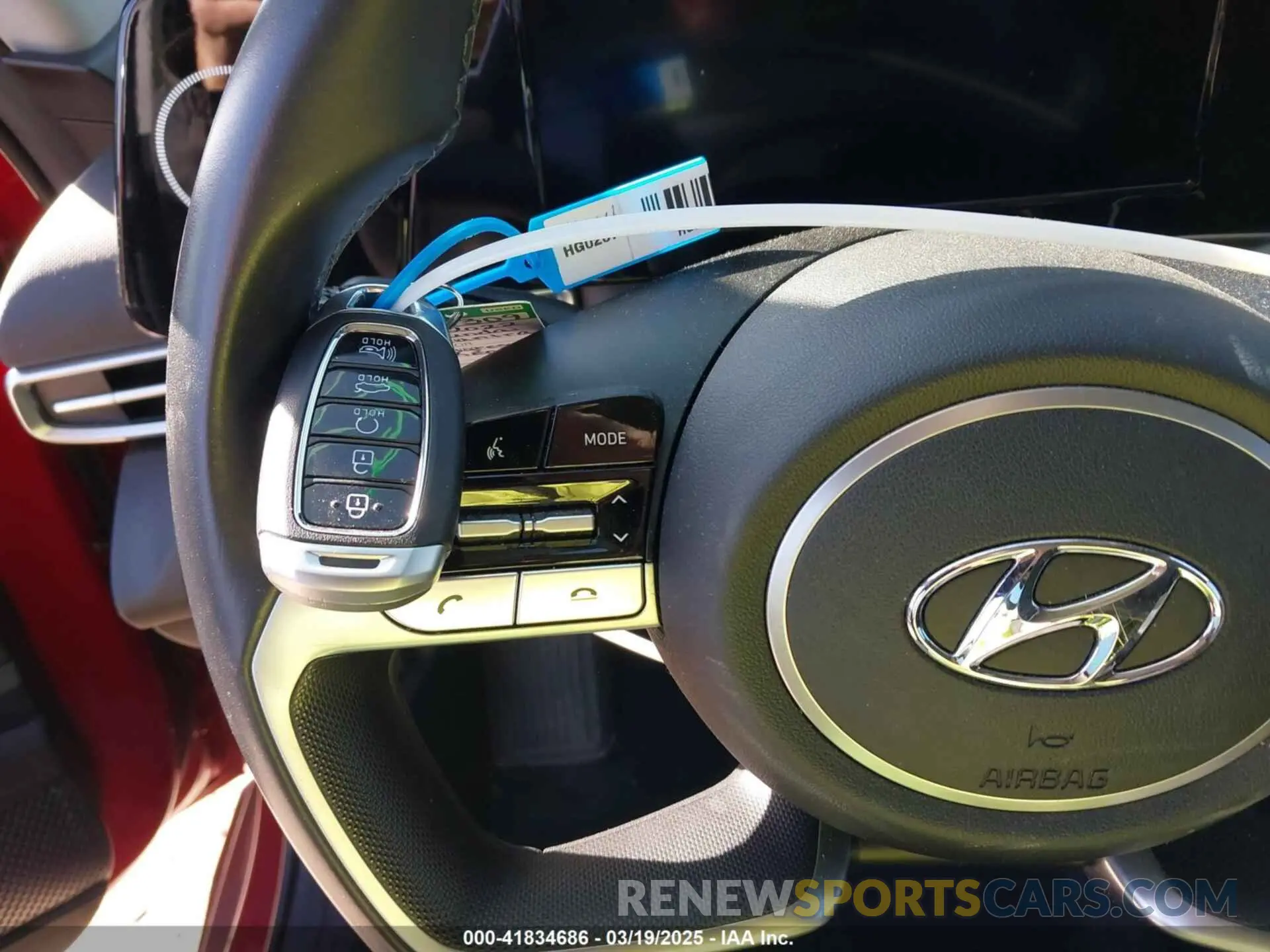11 fotografías del automóvil dañado KMHLS4AG6NU337004 HYUNDAI ELANTRA 2022