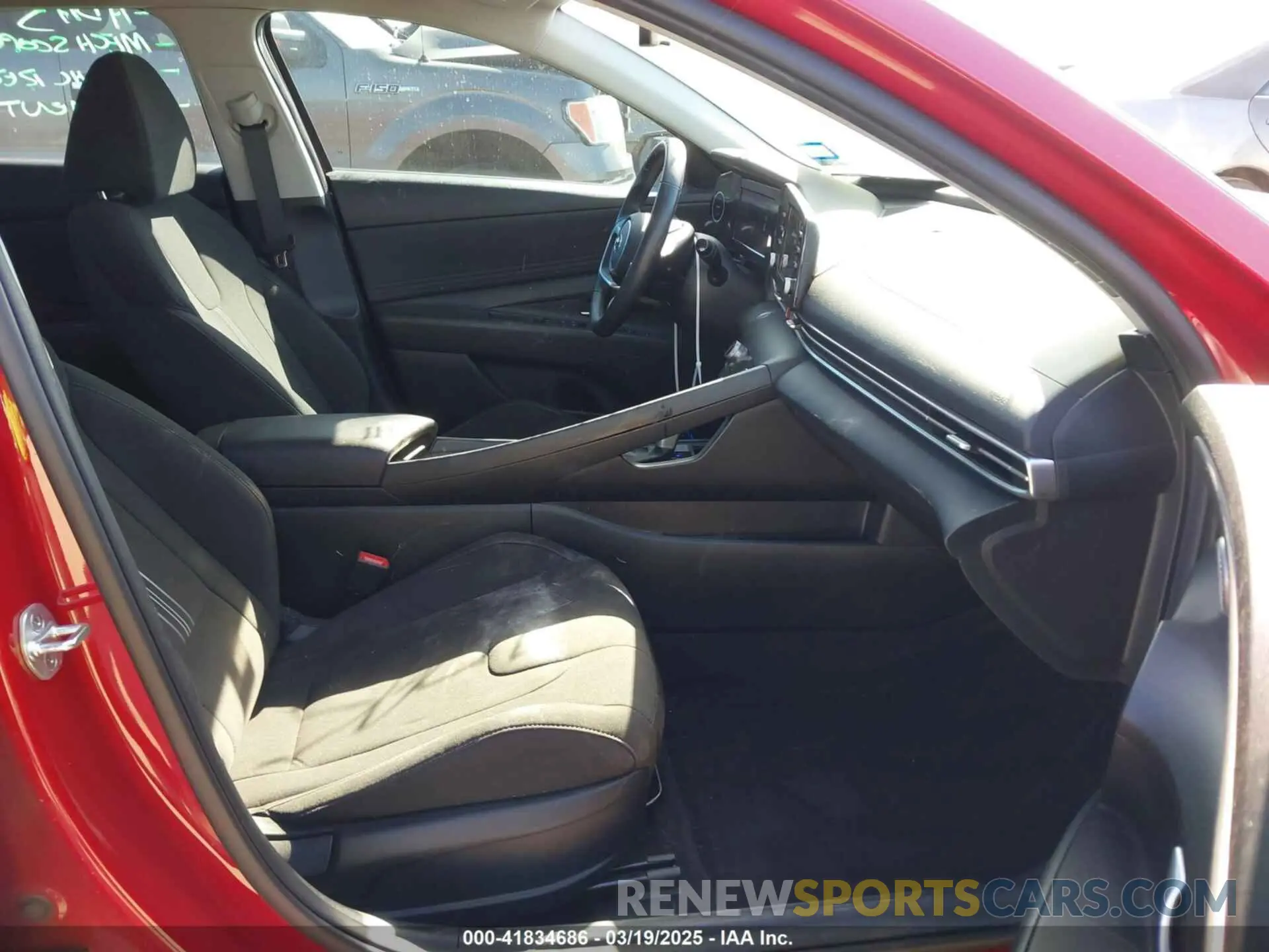 5 fotografías del automóvil dañado KMHLS4AG6NU337004 HYUNDAI ELANTRA 2022