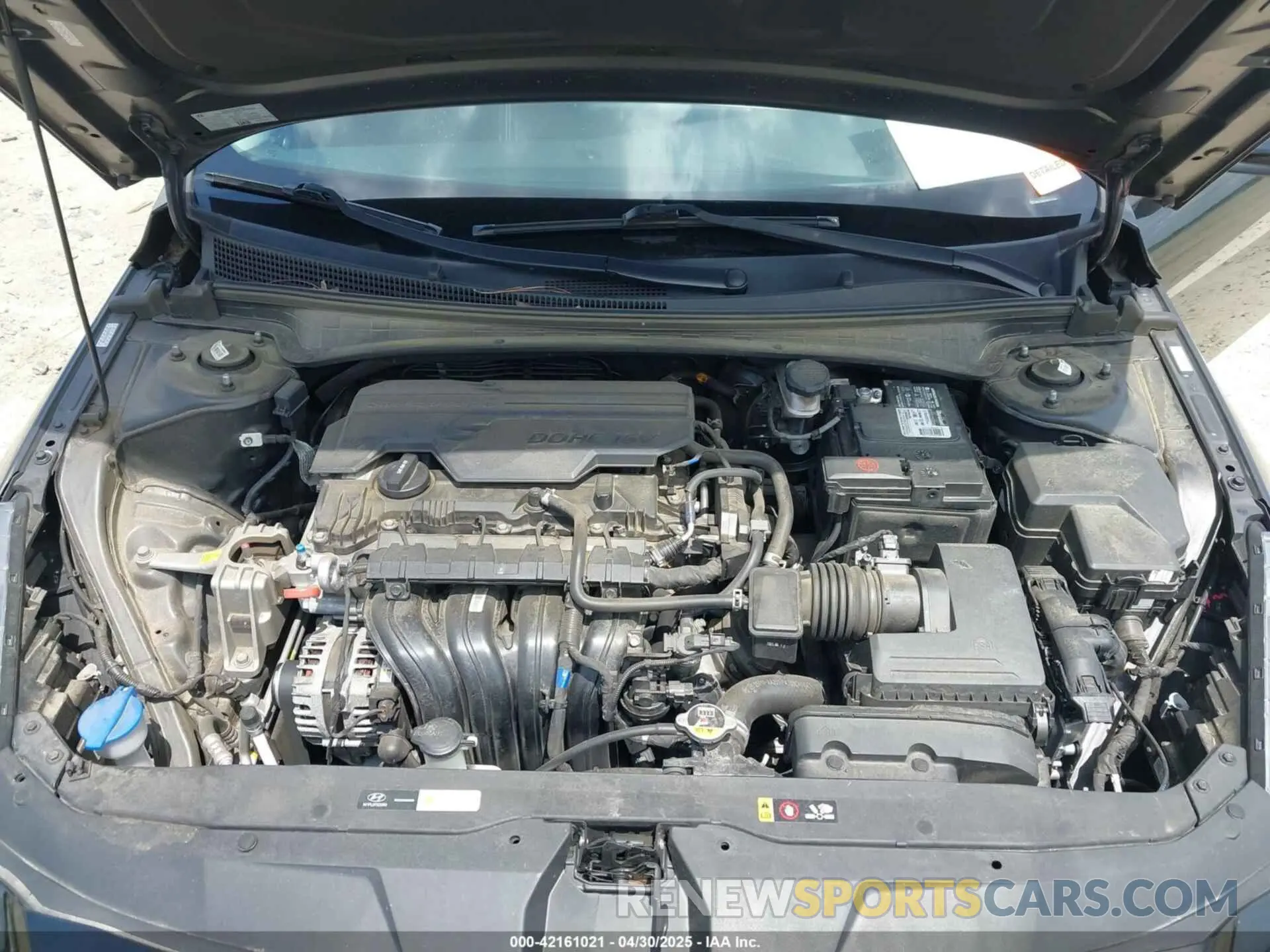 10 fotografías del automóvil dañado KMHLS4AG7NU217468 HYUNDAI ELANTRA 2022