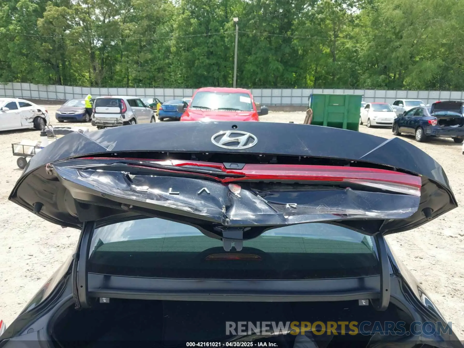 19 fotografías del automóvil dañado KMHLS4AG7NU217468 HYUNDAI ELANTRA 2022