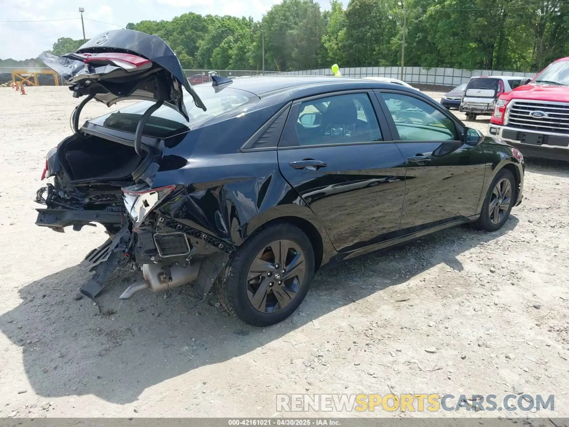 4 fotografías del automóvil dañado KMHLS4AG7NU217468 HYUNDAI ELANTRA 2022