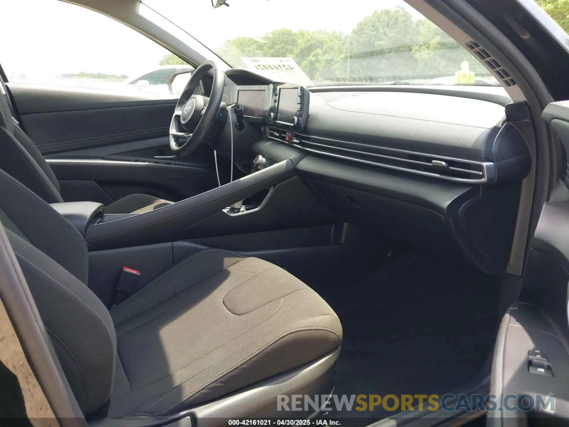5 fotografías del automóvil dañado KMHLS4AG7NU217468 HYUNDAI ELANTRA 2022