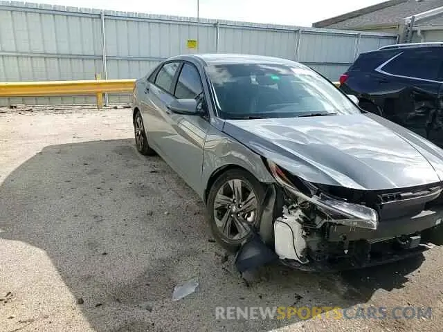 11 fotografías del automóvil dañado KMHLS4AG7NU302164 HYUNDAI ELANTRA 2022