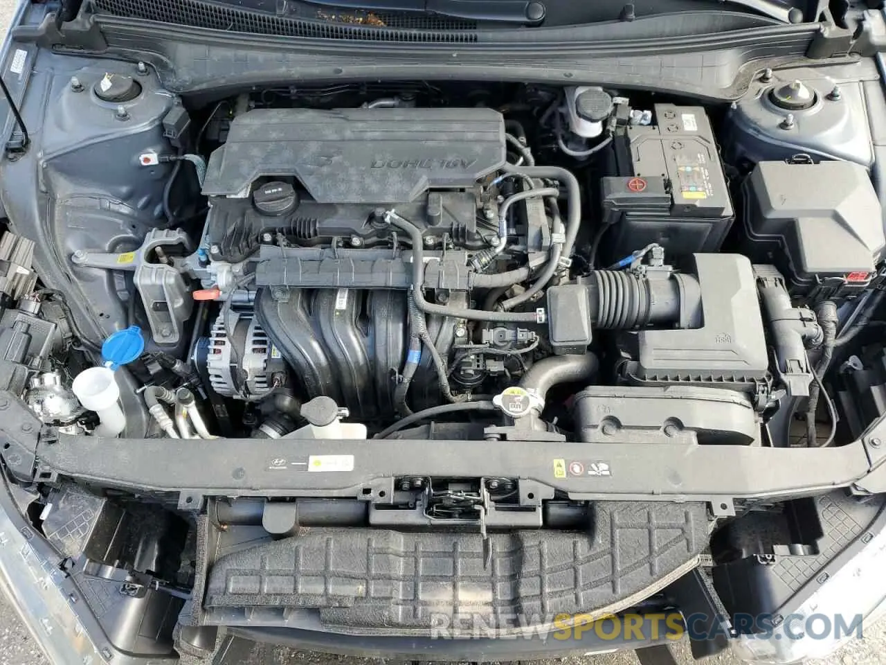12 fotografías del automóvil dañado KMHLS4AG7NU302164 HYUNDAI ELANTRA 2022