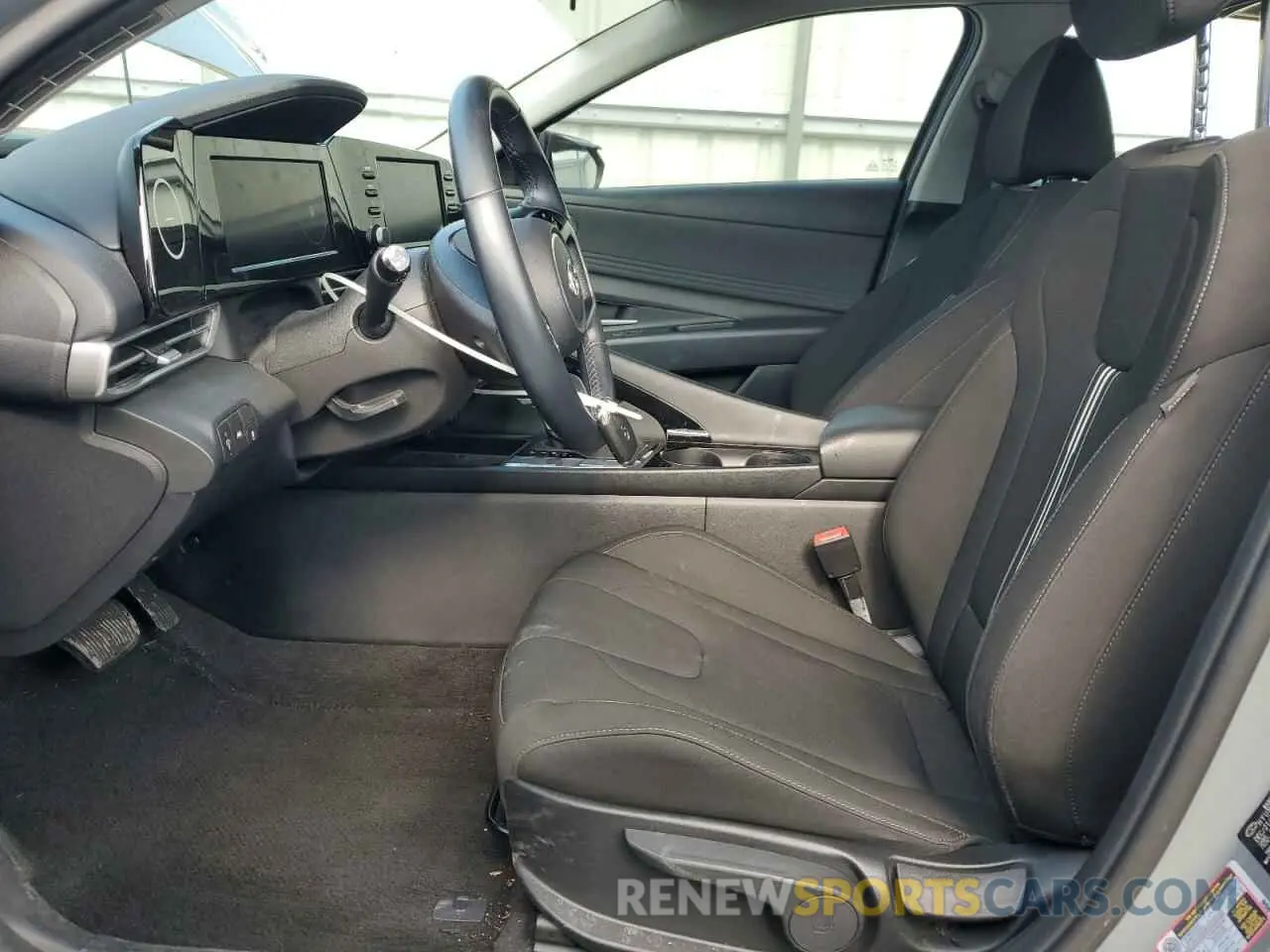7 fotografías del automóvil dañado KMHLS4AG7NU302164 HYUNDAI ELANTRA 2022