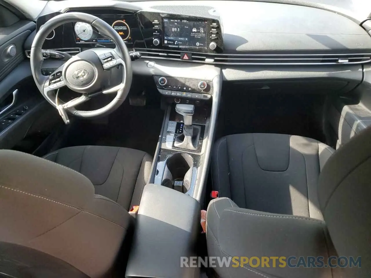8 fotografías del automóvil dañado KMHLS4AG7NU302164 HYUNDAI ELANTRA 2022