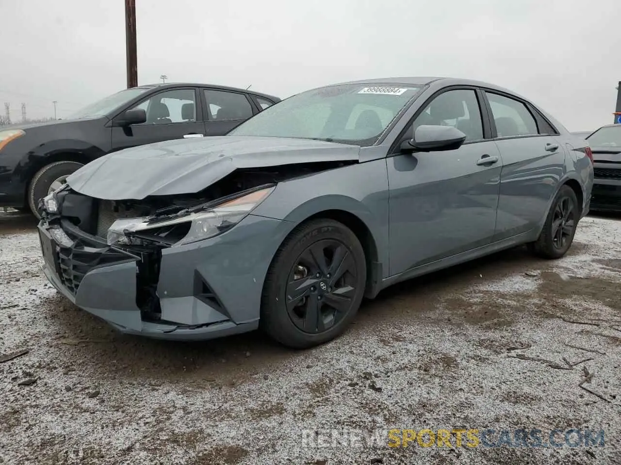1 fotografías del automóvil dañado KMHLS4AG8NU264234 HYUNDAI ELANTRA 2022