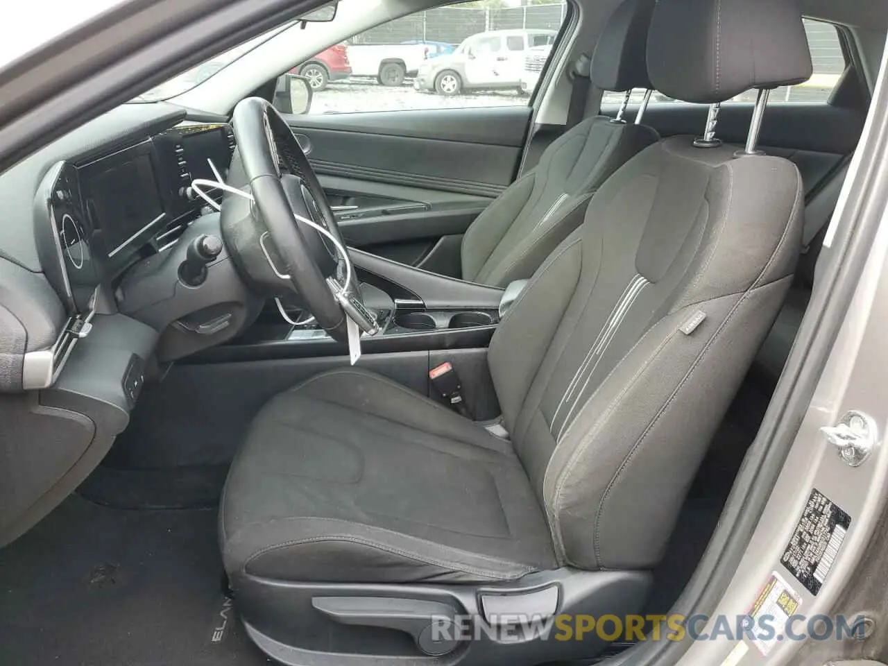 7 fotografías del automóvil dañado KMHLS4AG8NU317742 HYUNDAI ELANTRA 2022