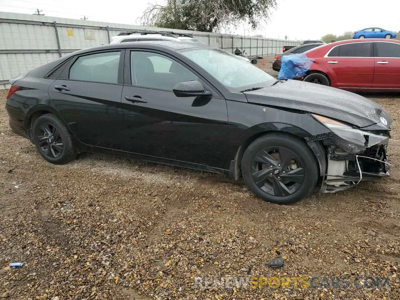 4 fotografías del automóvil dañado KMHLS4AG8NU347503 HYUNDAI ELANTRA 2022