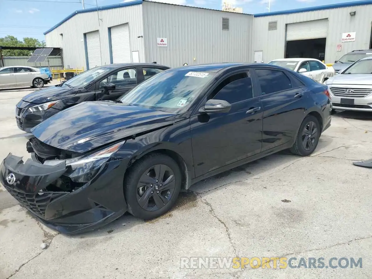1 fotografías del automóvil dañado KMHLS4AG9NU217309 HYUNDAI ELANTRA 2022