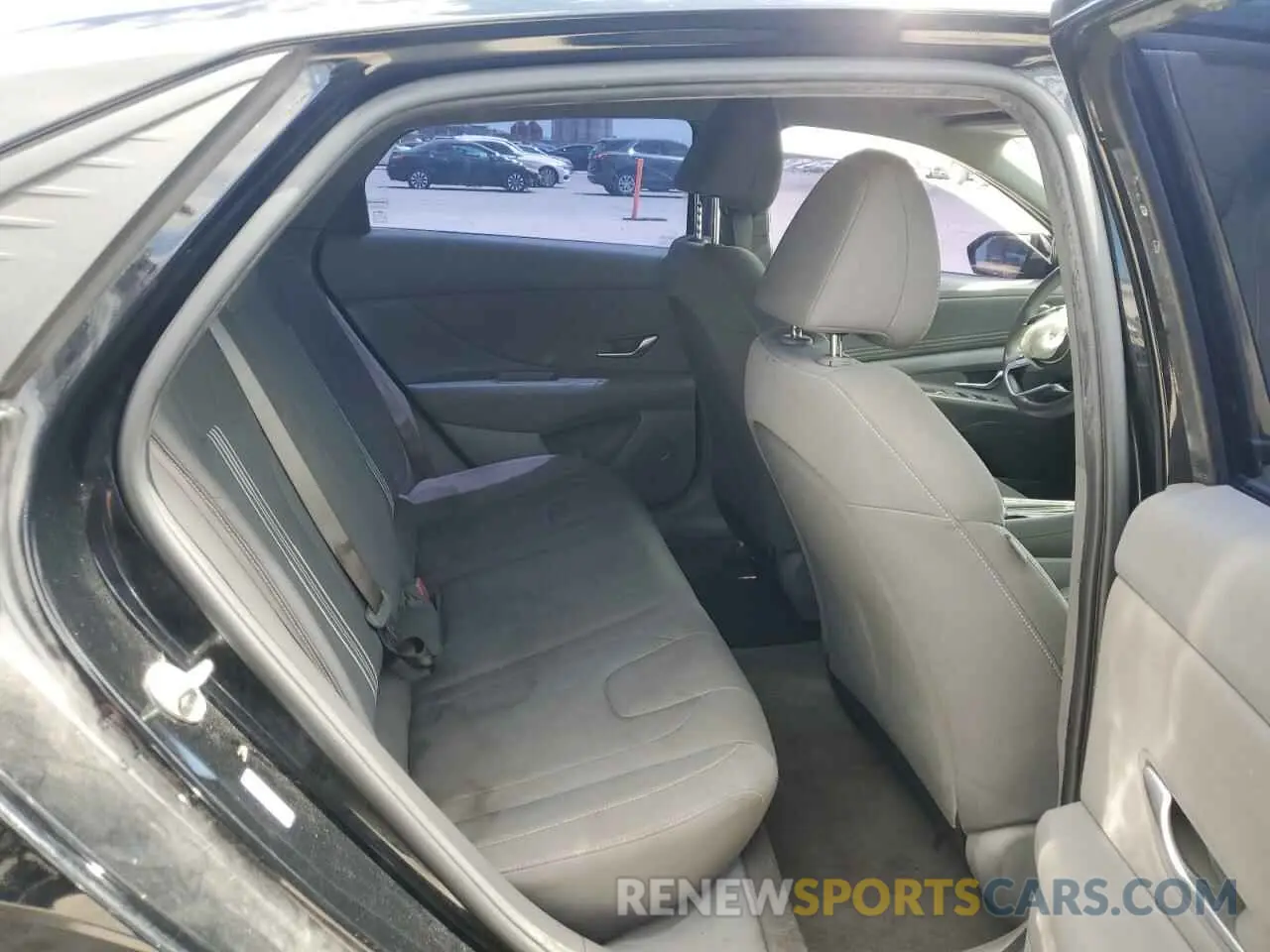 10 fotografías del automóvil dañado KMHLS4AG9NU217309 HYUNDAI ELANTRA 2022