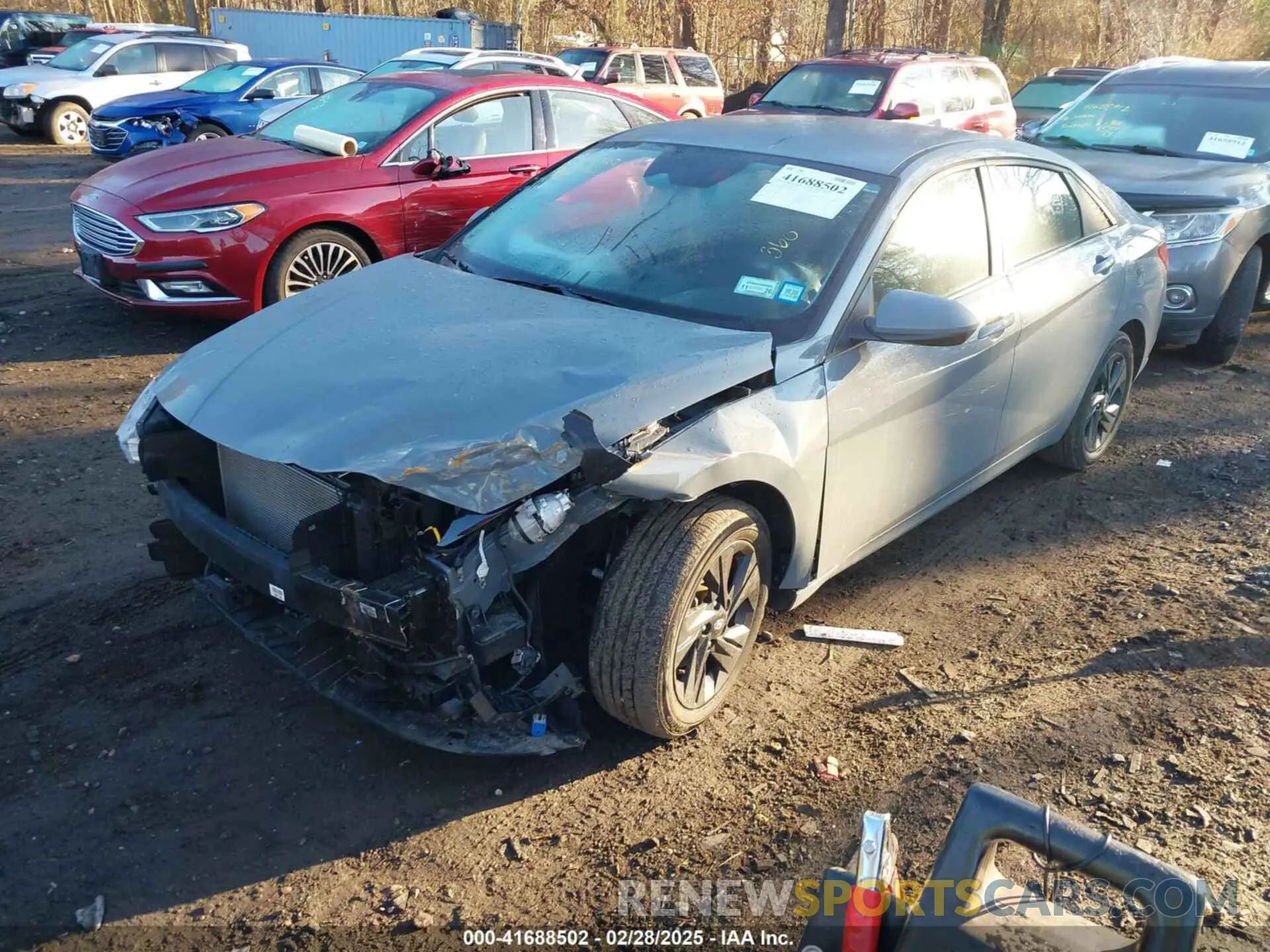 6 fotografías del automóvil dañado KMHLS4AG9NU288770 HYUNDAI ELANTRA 2022