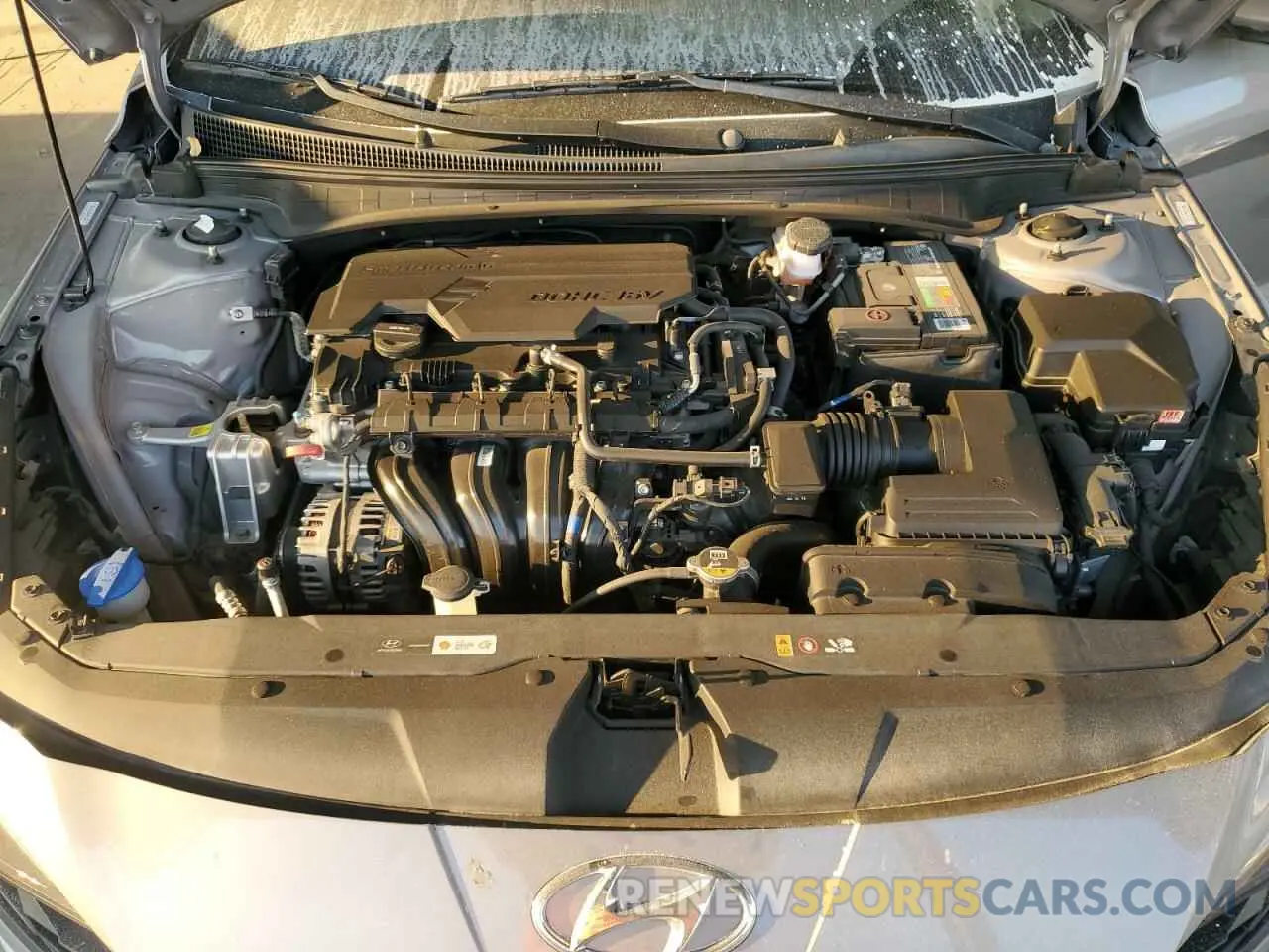 11 fotografías del automóvil dañado KMHLS4AG9NU367386 HYUNDAI ELANTRA 2022