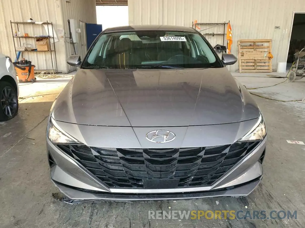 5 fotografías del automóvil dañado KMHLS4AG9NU367386 HYUNDAI ELANTRA 2022