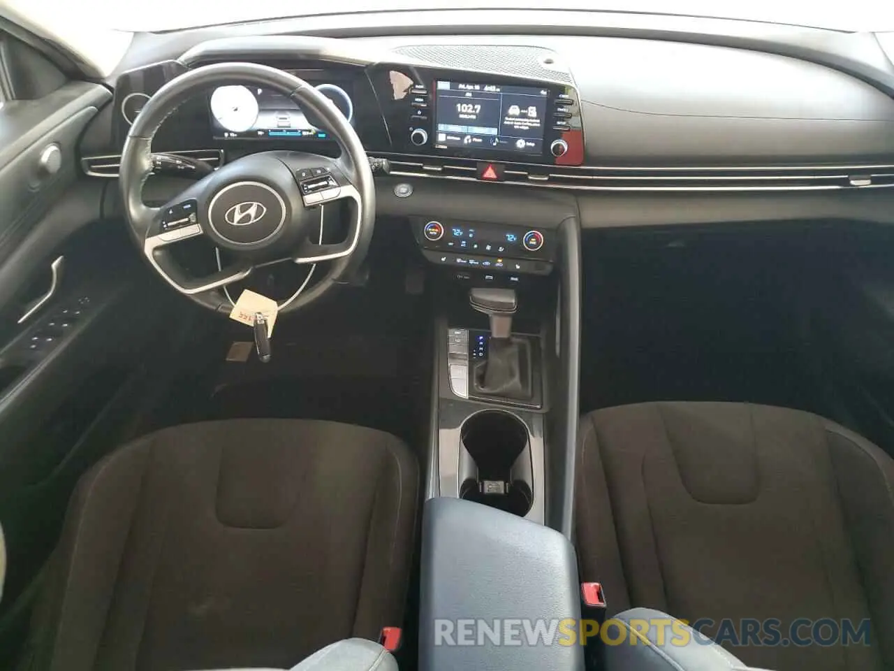 8 fotografías del automóvil dañado KMHLS4AG9NU367386 HYUNDAI ELANTRA 2022