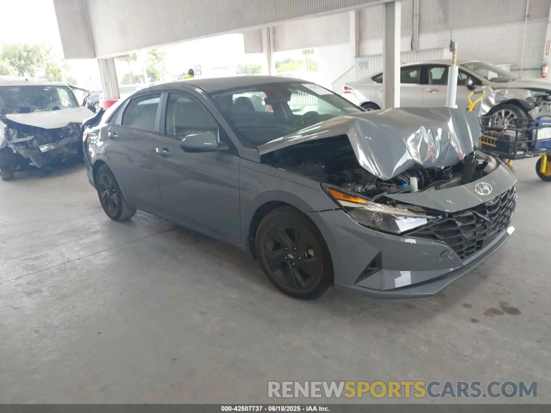 1 fotografías del automóvil dañado KMHLS4AGXNU257771 HYUNDAI ELANTRA 2022