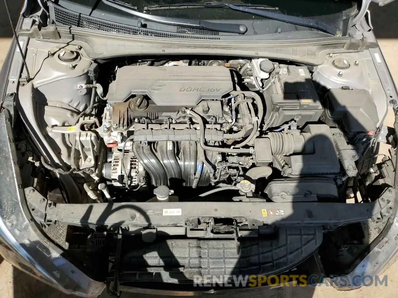 12 fotografías del automóvil dañado KMHLS4AGXNU287790 HYUNDAI ELANTRA 2022