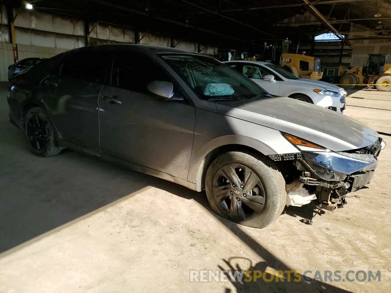 4 fotografías del automóvil dañado KMHLS4AGXNU287790 HYUNDAI ELANTRA 2022