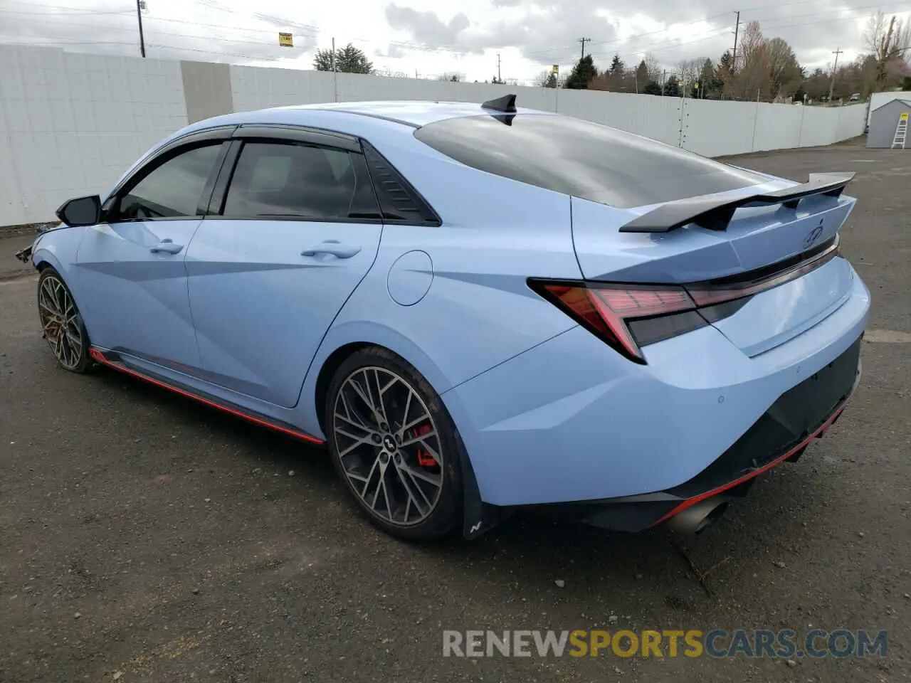 2 fotografías del automóvil dañado KMHLW4AK0NU005407 HYUNDAI ELANTRA 2022
