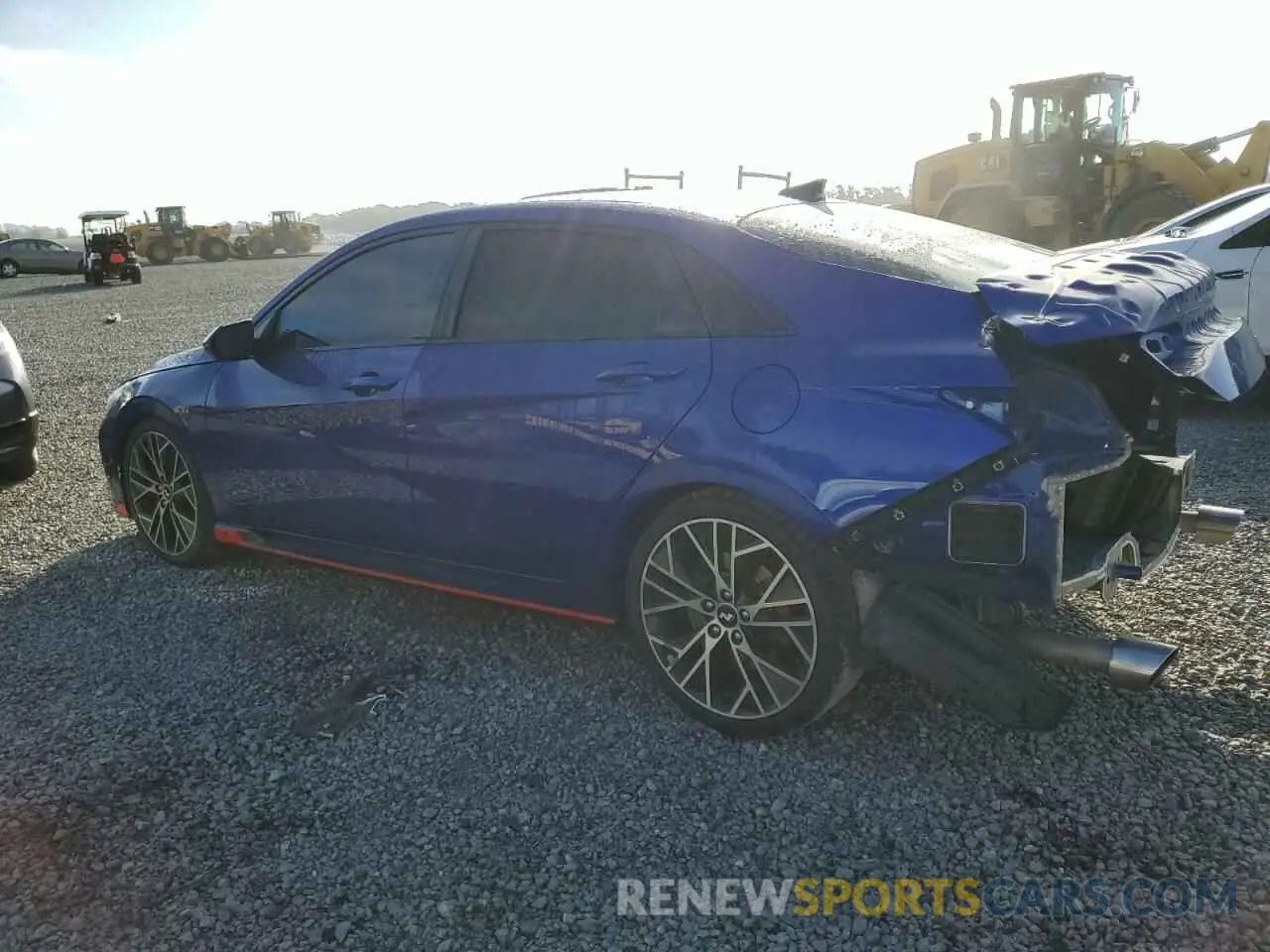 2 fotografías del automóvil dañado KMHLW4AK1NU001690 HYUNDAI ELANTRA 2022