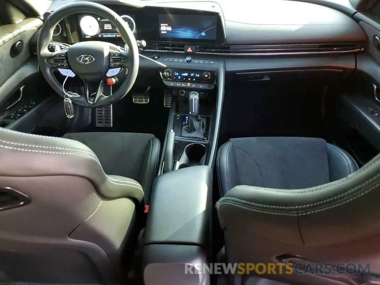 8 fotografías del automóvil dañado KMHLW4AK1NU001690 HYUNDAI ELANTRA 2022