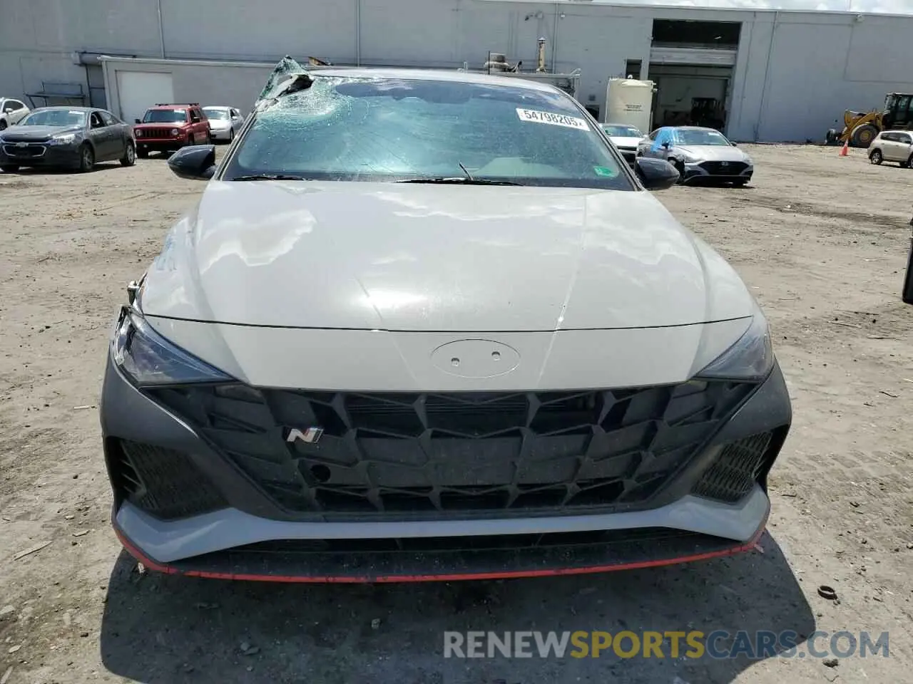 5 fotografías del automóvil dañado KMHLW4AK3NU002940 HYUNDAI ELANTRA 2022