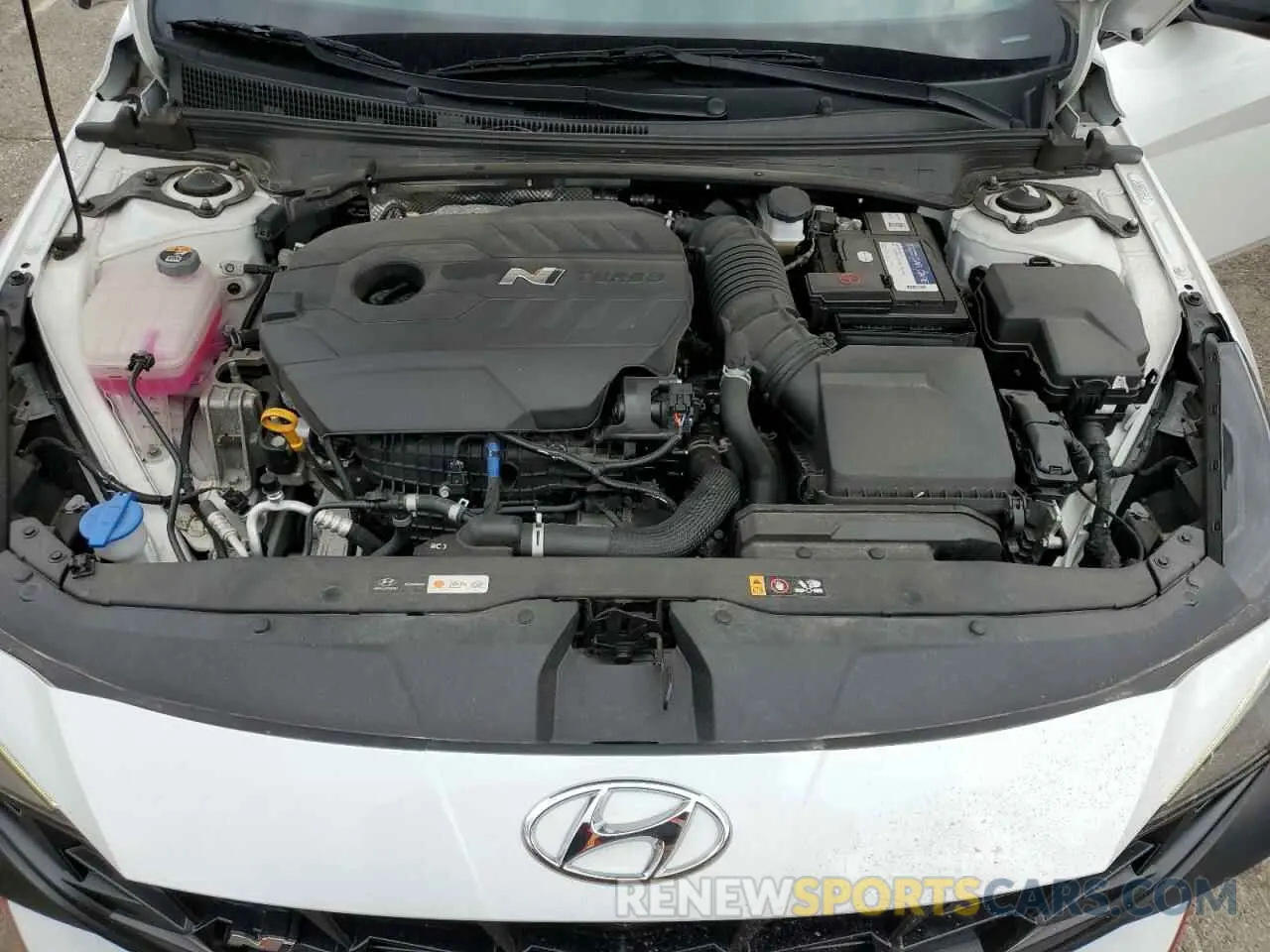 11 fotografías del automóvil dañado KMHLW4AK8NU005395 HYUNDAI ELANTRA 2022