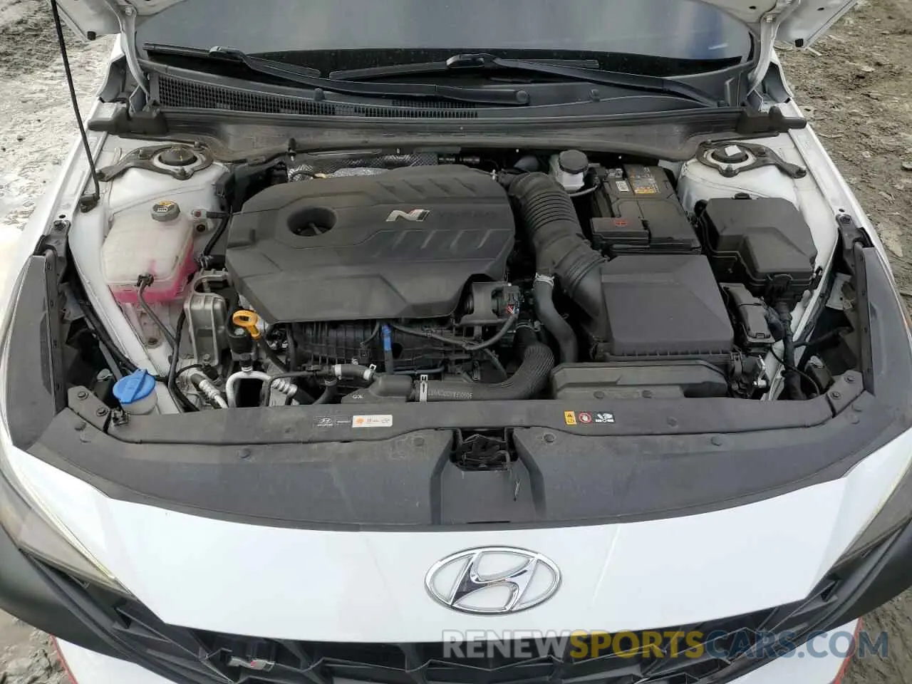 13 fotografías del automóvil dañado KMHLW4AK9NU001551 HYUNDAI ELANTRA 2022