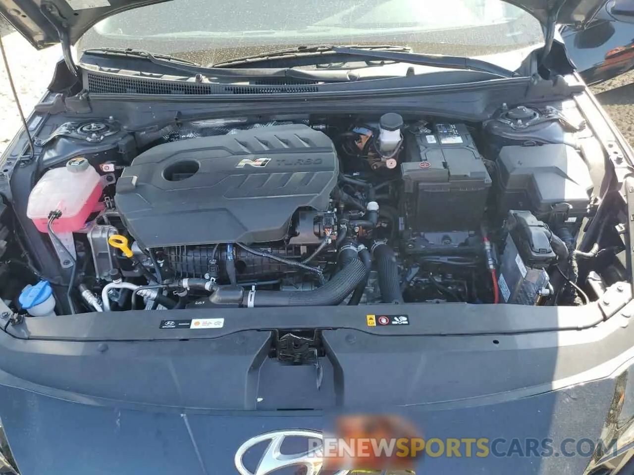 11 fotografías del automóvil dañado KMHLW4AK9NU008872 HYUNDAI ELANTRA 2022