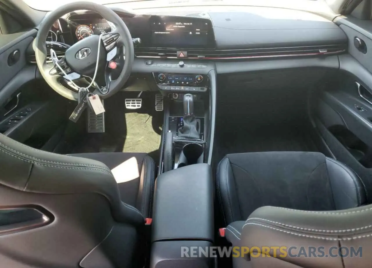 8 fotografías del automóvil dañado KMHLW4AK9NU008872 HYUNDAI ELANTRA 2022