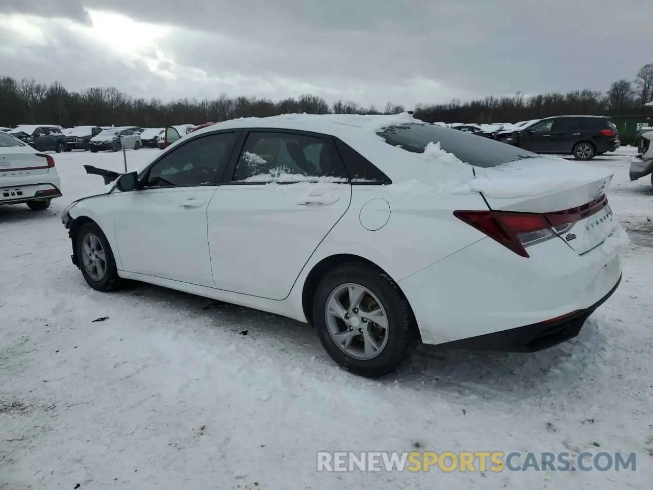 2 fotografías del automóvil dañado 5NPLL4AG0PH091307 HYUNDAI ELANTRA 2023