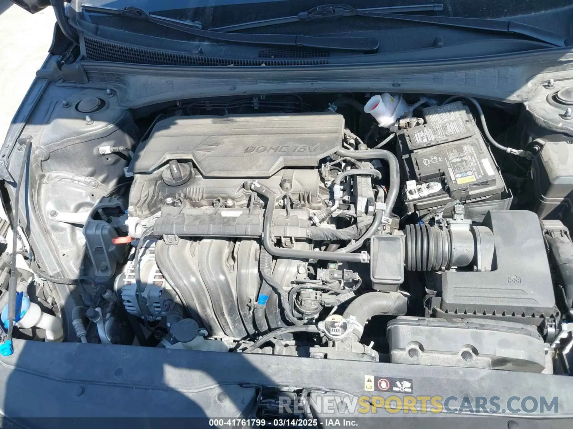 10 fotografías del automóvil dañado 5NPLL4AG2PH110018 HYUNDAI ELANTRA 2023