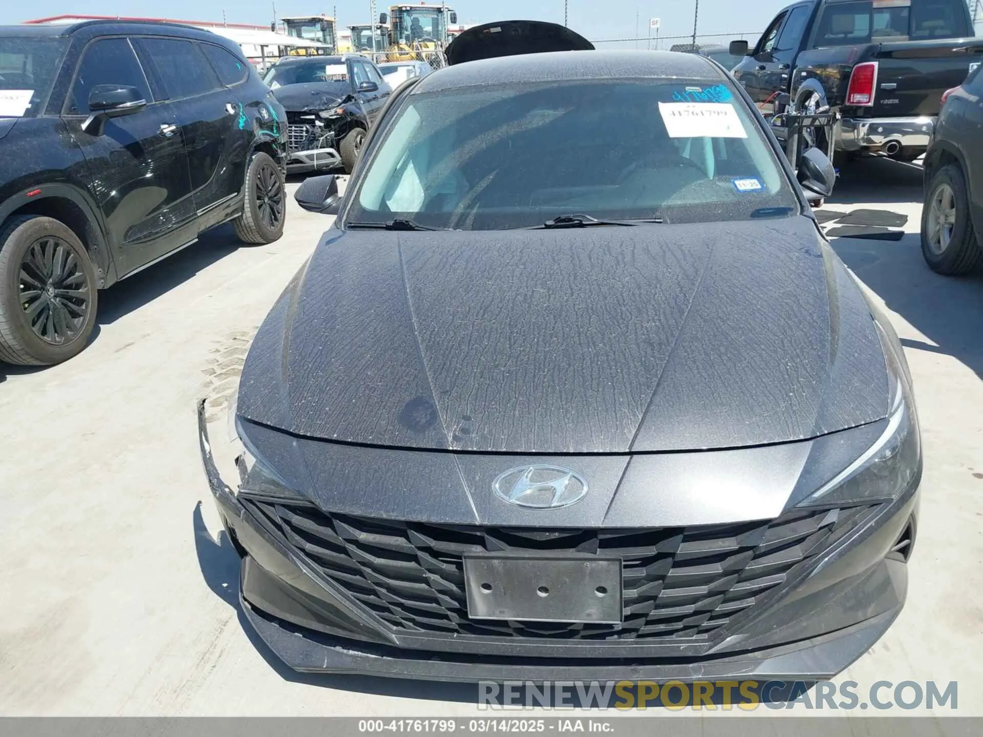12 fotografías del automóvil dañado 5NPLL4AG2PH110018 HYUNDAI ELANTRA 2023