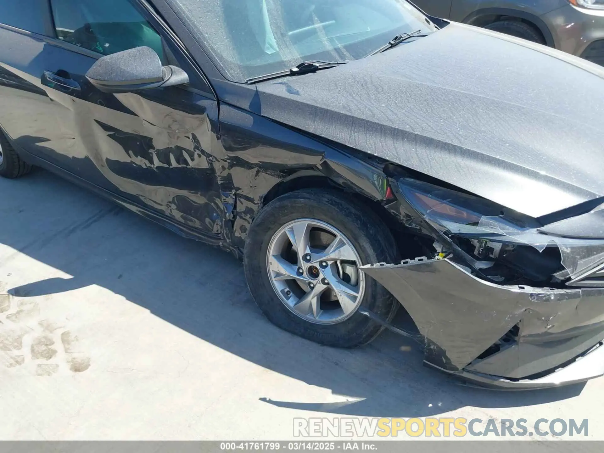 6 fotografías del automóvil dañado 5NPLL4AG2PH110018 HYUNDAI ELANTRA 2023