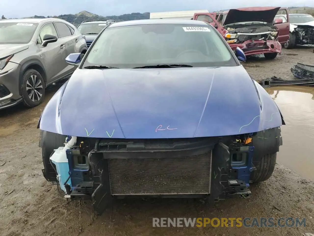 5 fotografías del automóvil dañado 5NPLL4AG3PH095139 HYUNDAI ELANTRA 2023