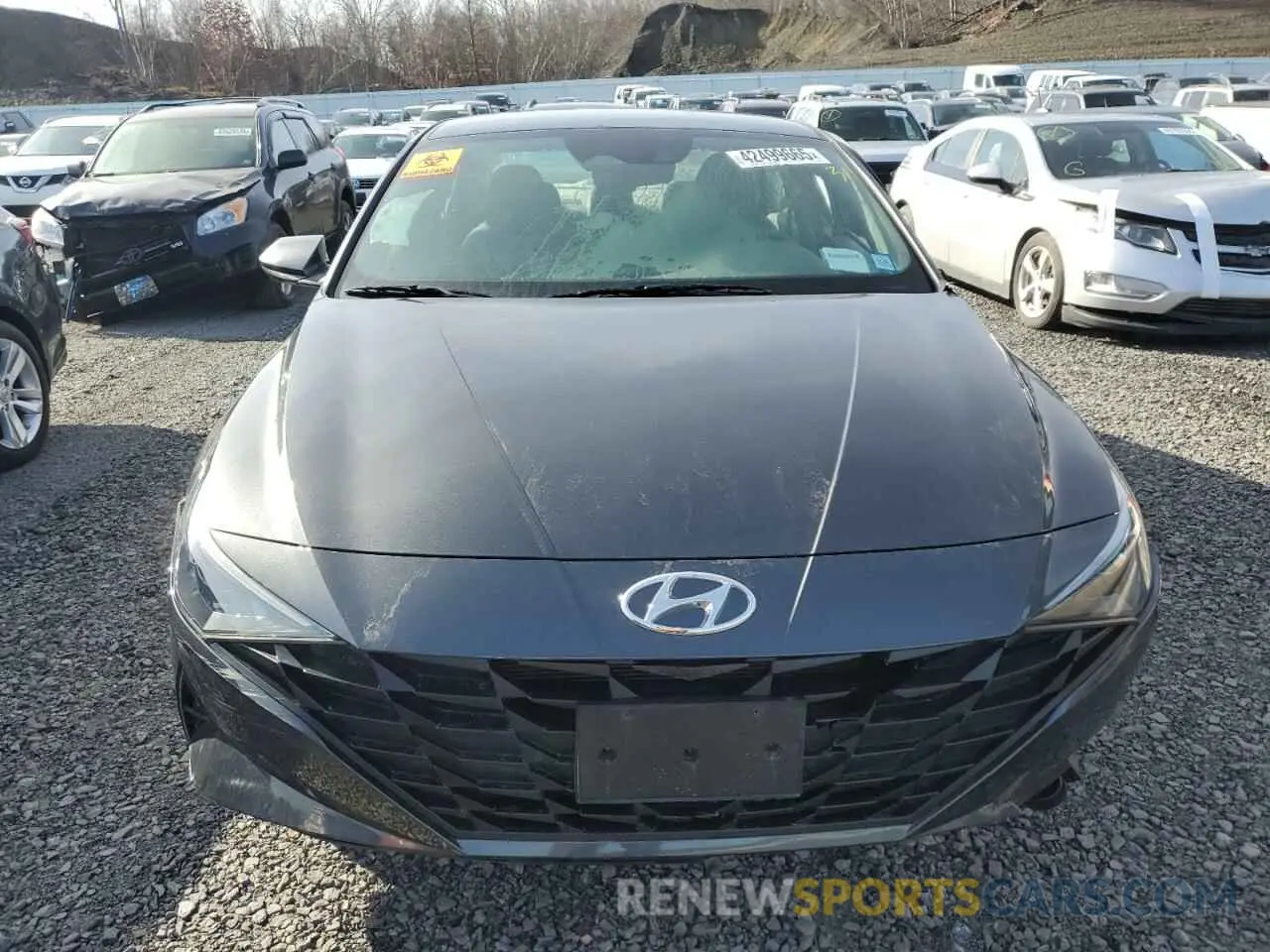 5 fotografías del automóvil dañado 5NPLL4AG4PH092119 HYUNDAI ELANTRA 2023