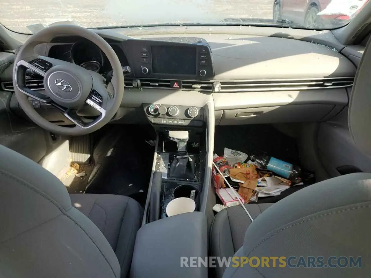 8 fotografías del automóvil dañado 5NPLL4AG4PH092119 HYUNDAI ELANTRA 2023